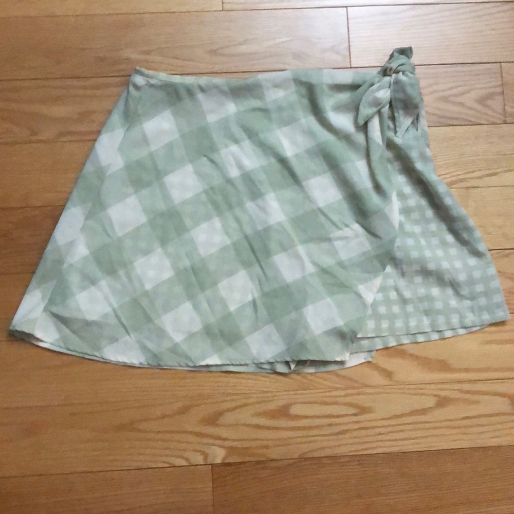 Urban outfitters plaid skirt